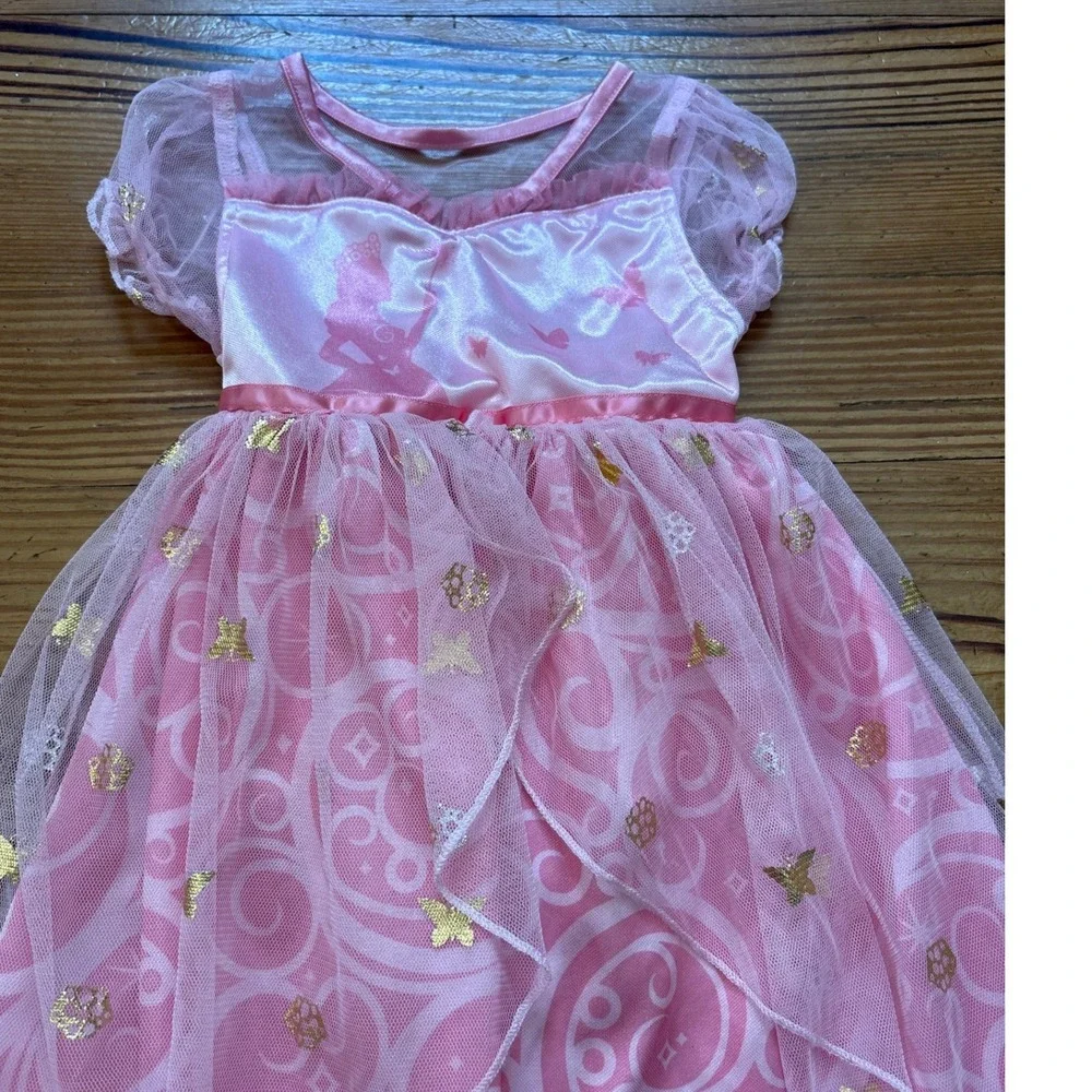 Wicked Glinda Good Witch Costume Dress Toddler‎ Pink Butterfly SIZE 2T